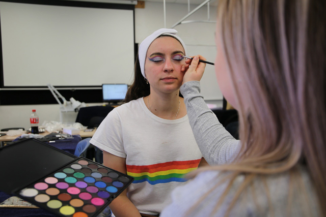 Students of the BOP Futures Academy - Makeup Artist Training